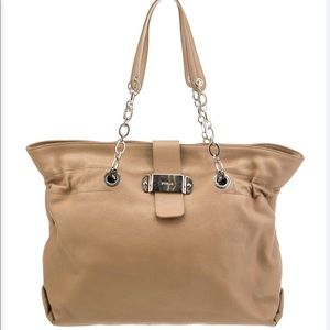 Furla Leather Tote Bag